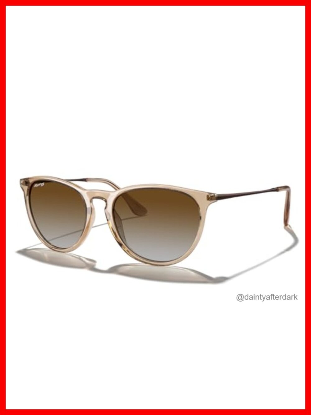 Round Polarized Sunglasses UV400 Full-Frame Classic Universal Fit